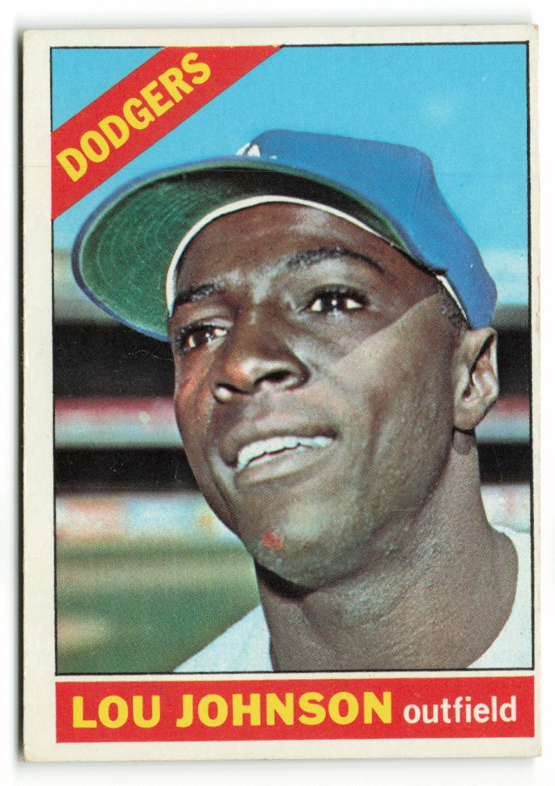 1966 Topps #13 Lou Johnson