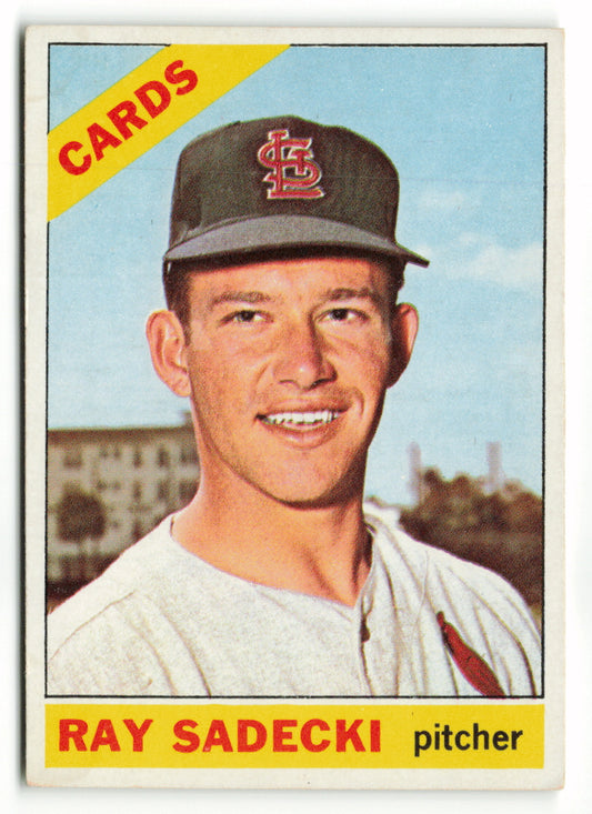 1966 Topps #026 Ray Sadecki