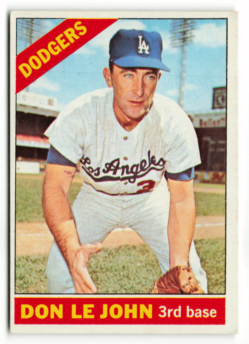 1966 Topps #041 Don Le John RC