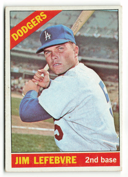 1966 Topps #057 Jim Lefebvre