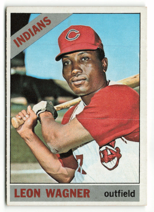 1966 Topps #065 Leon Wagner