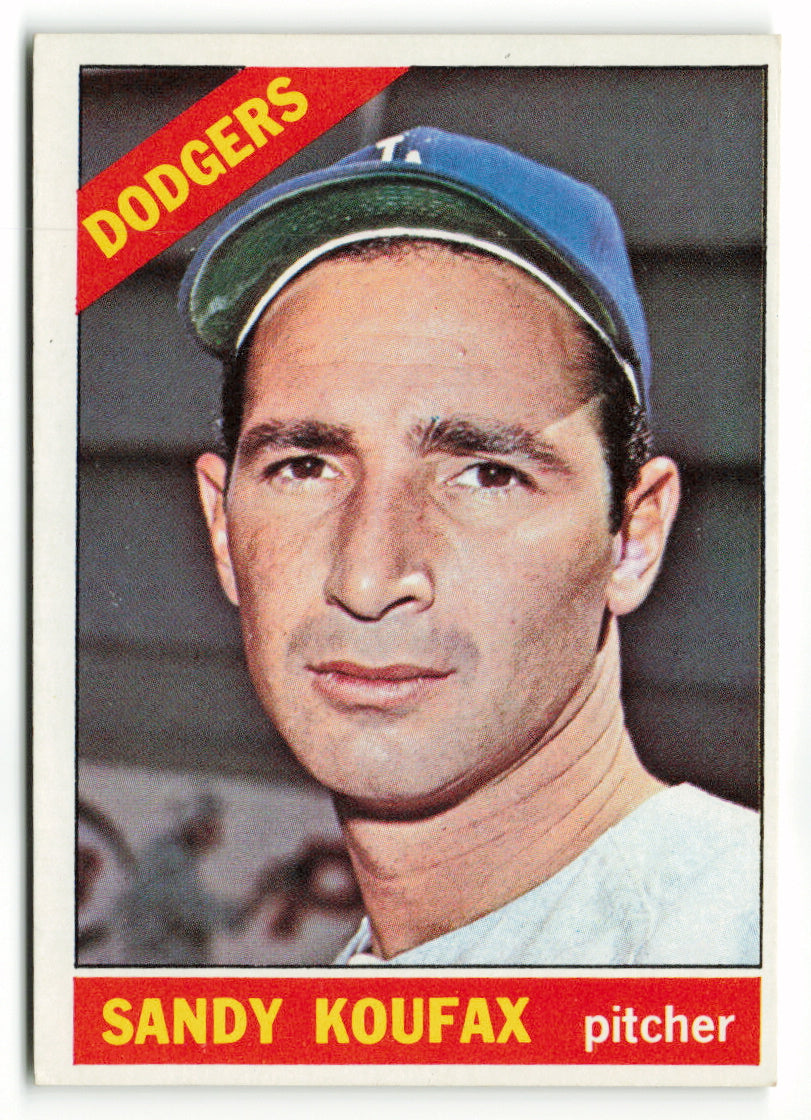 1966 Topps #100 Sandy Koufax