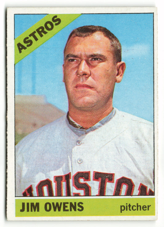 1966 Topps #297 Jim Owens