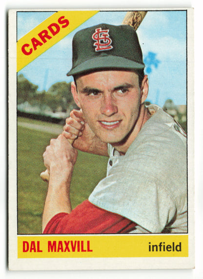 1966 Topps #338 Dal Maxvill