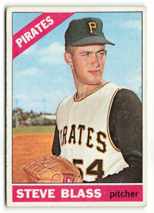 1966 Topps #344 Steve Blass