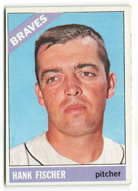 1966 Topps #381 Hank Fischer