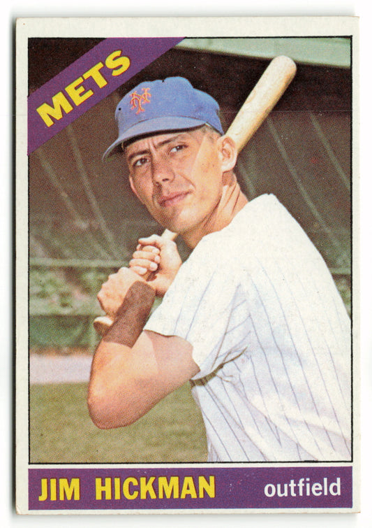 1966 Topps #402 Jim Hickman