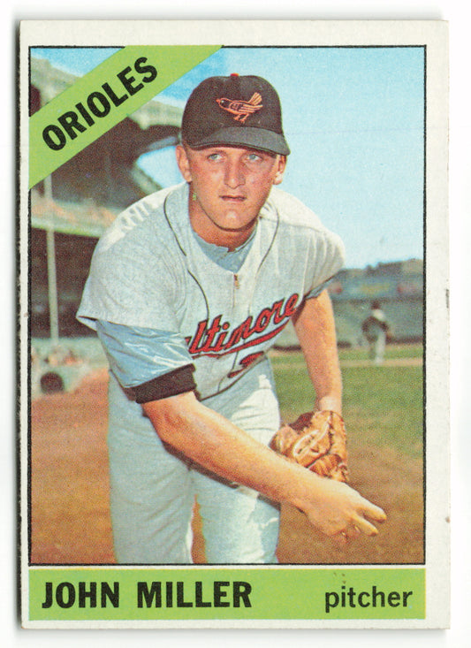 1966 Topps #427 John Miller