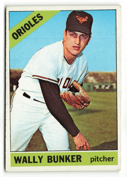 1966 Topps #499 Wally Bunker