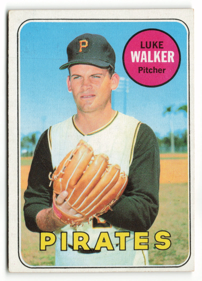 1969 Topps #036 Luke Walker