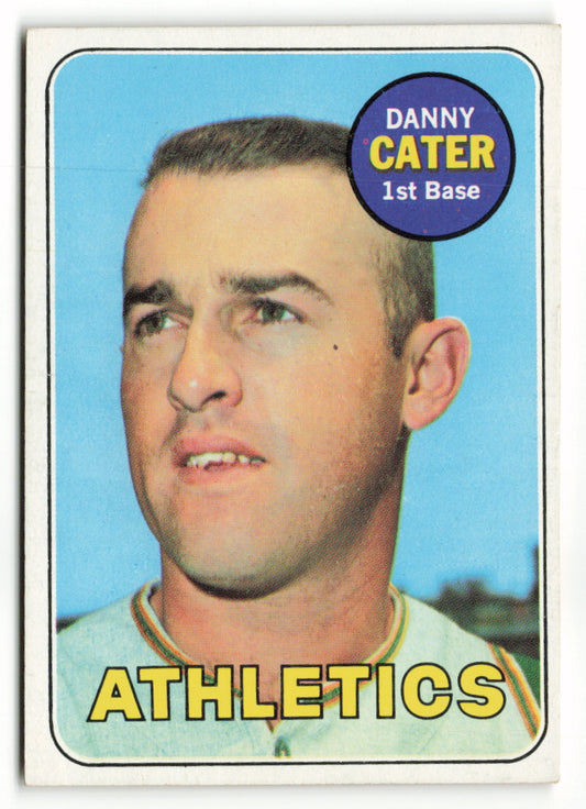 1969 Topps #044 Danny Cater