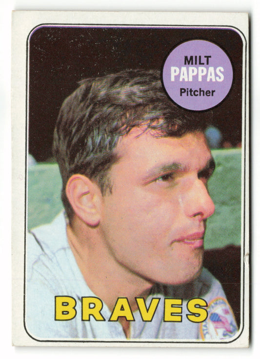 1969 Topps #079 Milt Pappas