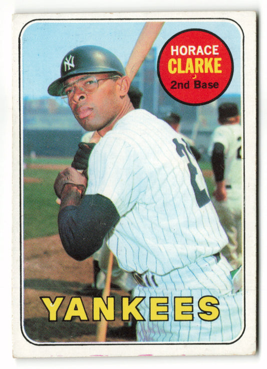 1969 Topps #087 Horace Clarke