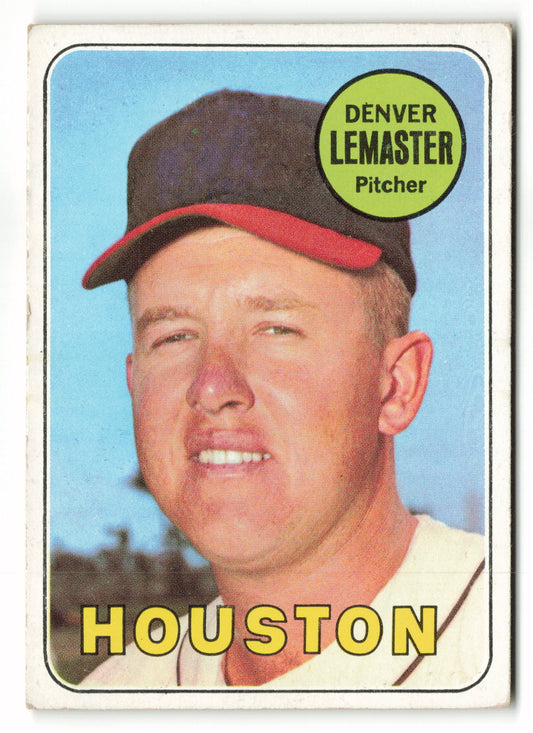 1969 Topps #096 Denny Lemaster