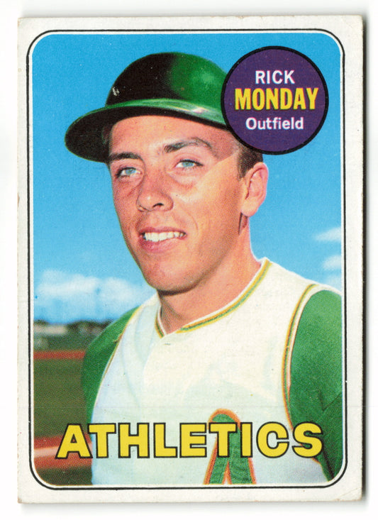 1969 Topps #105 Rick Monday