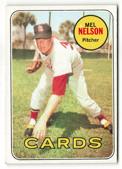 1969 Topps #181 Mel Nelson