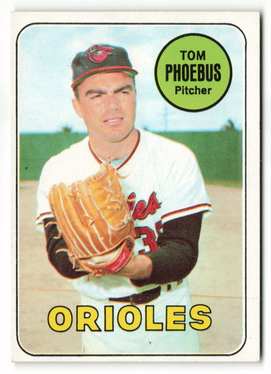 1969 Topps #185 Tom Phoebus