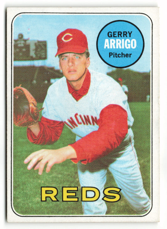 1969 Topps #213 Gerry Arrigo