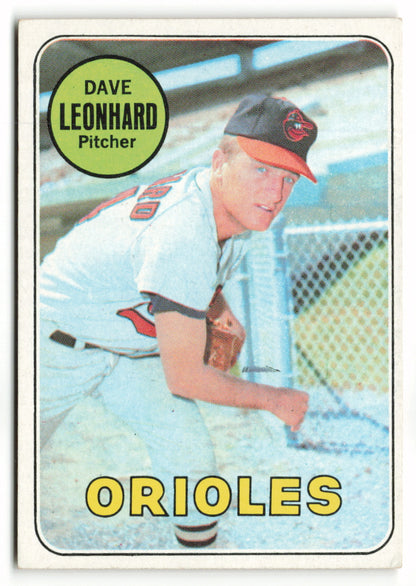 1969 Topps #228 Dave Leonhard