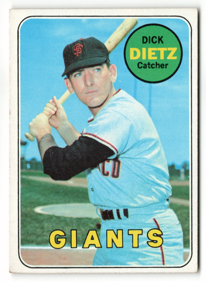 1969 Topps #293 Dick Dietz