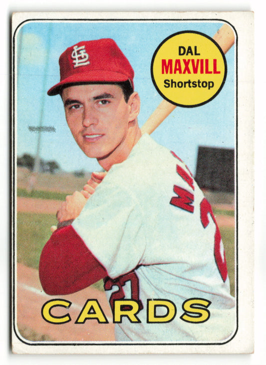 1969 Topps #320 Dal Maxvill