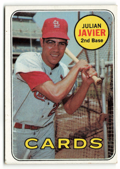 1969 Topps #497 Julian Javier