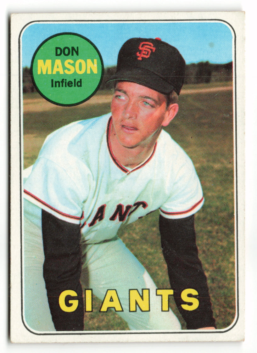 1969 Topps #584 Don Mason