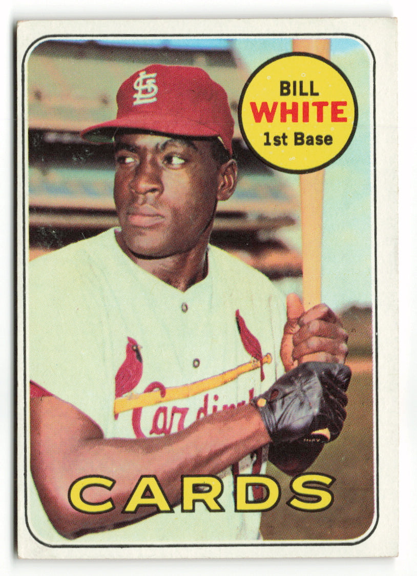 1969 Topps #588 Bill White