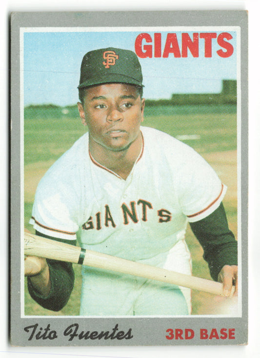 1970 Topps #042 Tito Fuentes