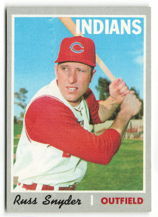 1970 Topps #347 Russ Snyder