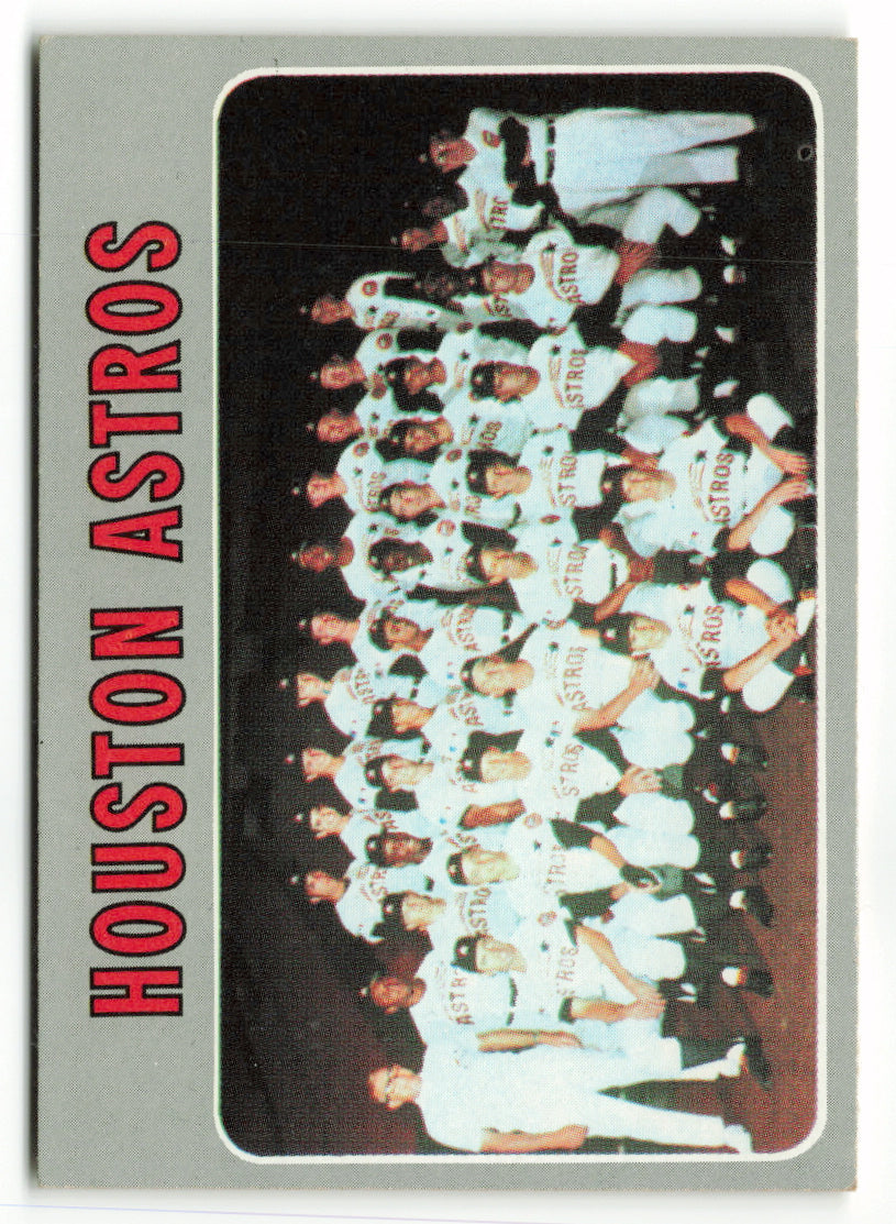 1970 Topps #448 Houston Astros Team Card