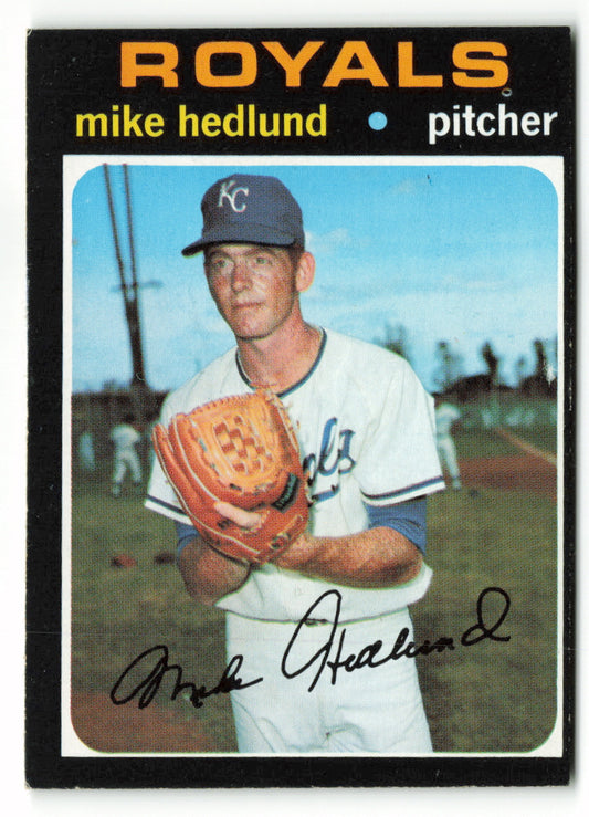 1971 Topps #662 Mike Hedlund SP