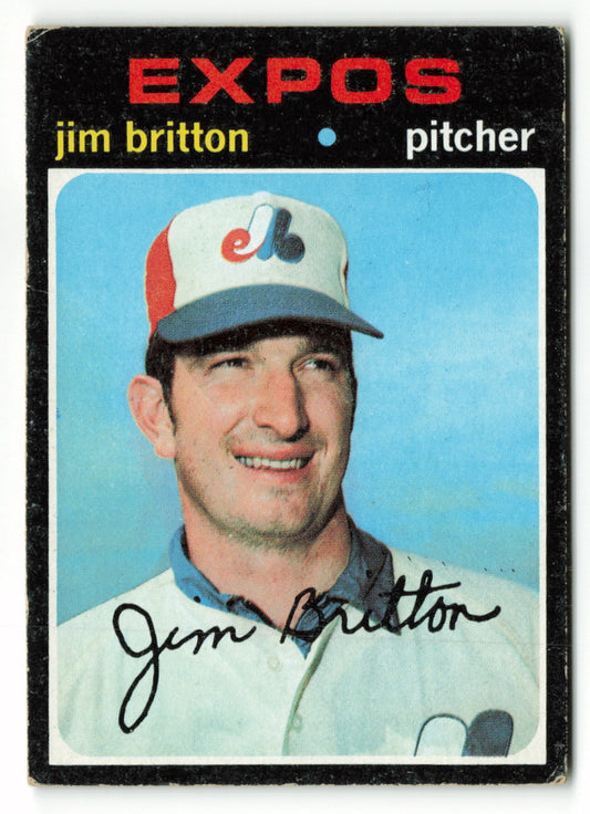 1971 Topps #699 Jim Britton