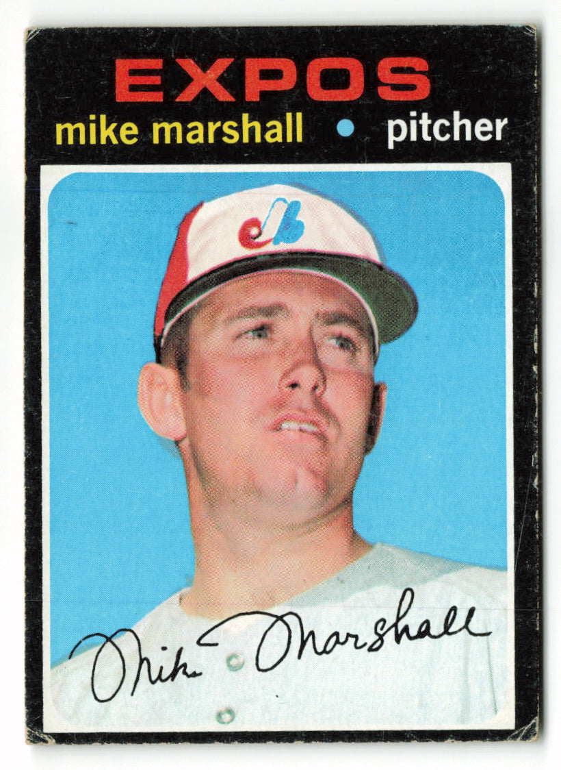 1971 Topps #713 Mike Marshall SP