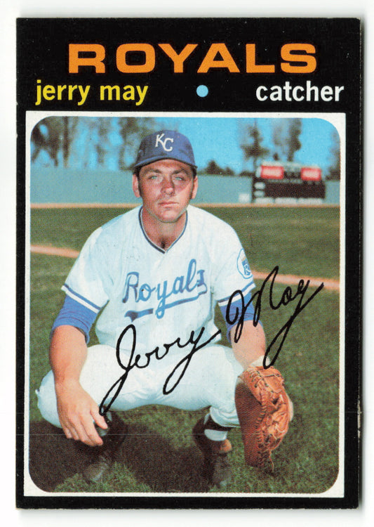 1971 Topps #719 Jerry May SP