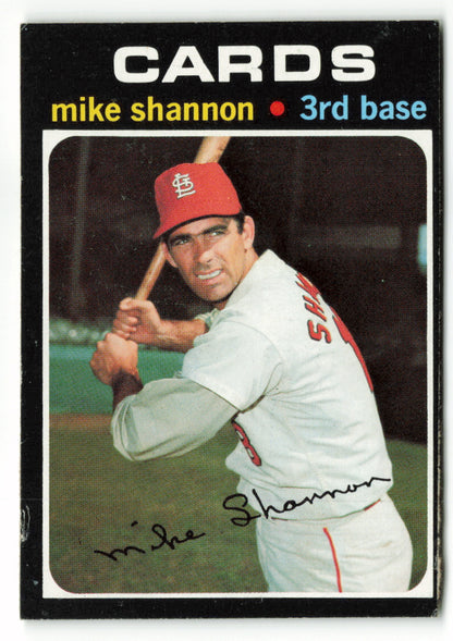 1971 Topps #735 Mike Shannon SP