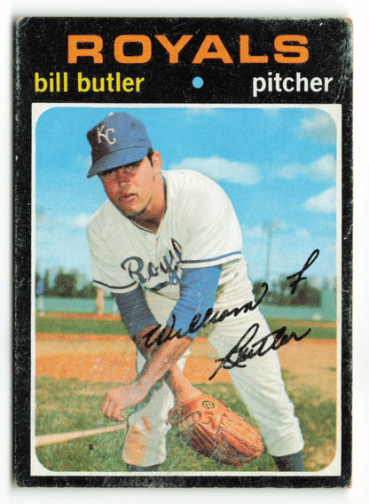 1971 Topps #681 Bill Butler