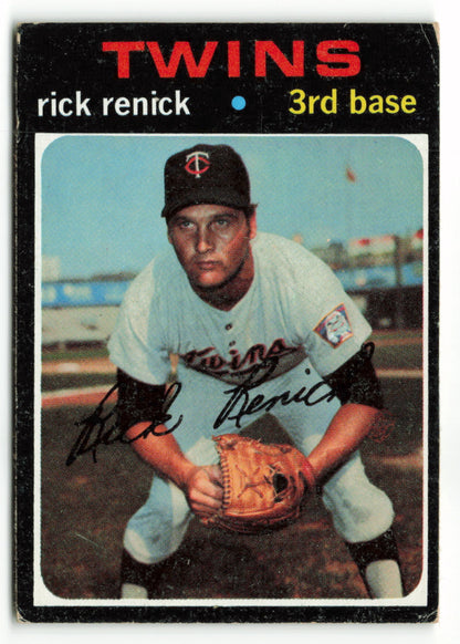 1971 Topps #694 Rick Renick SP