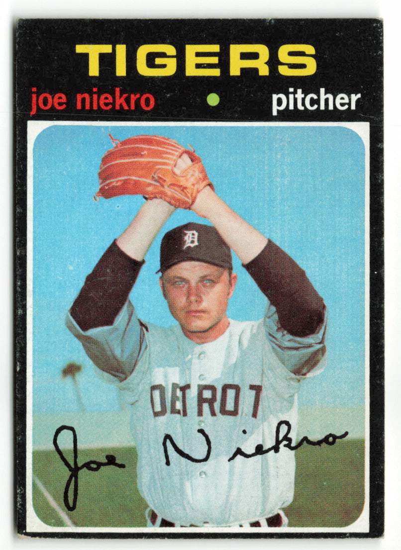 1971 Topps #695 Joe Niekro