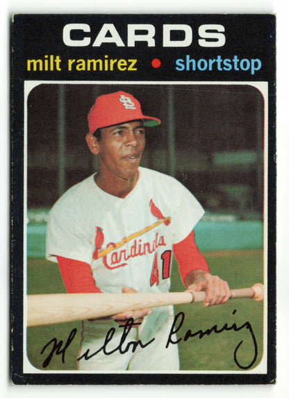 1971 Topps #702 Milt Ramirez