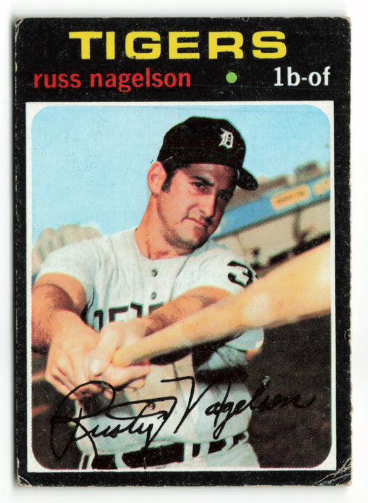 1971 Topps #708 Russ Nagelson SP