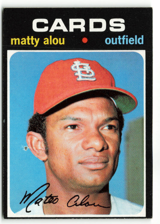 1971 Topps #720 Matty Alou