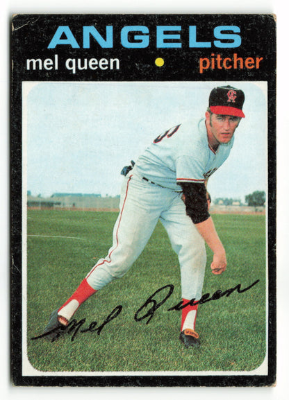 1971 Topps #736 Mel Queen SP