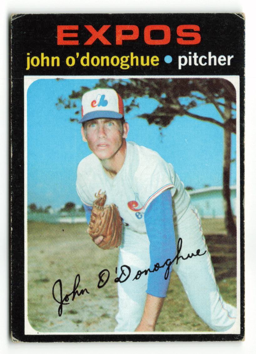 1971 Topps #743 John O'Donoghue SP