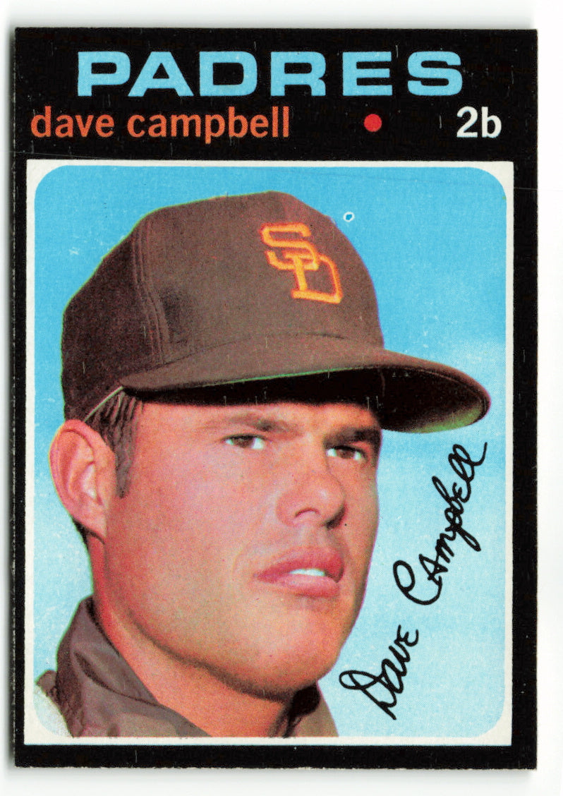 1971 Topps #046 Dave Campbell