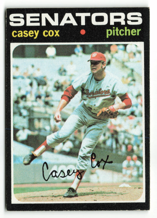 1971 Topps #082 Casey Cox