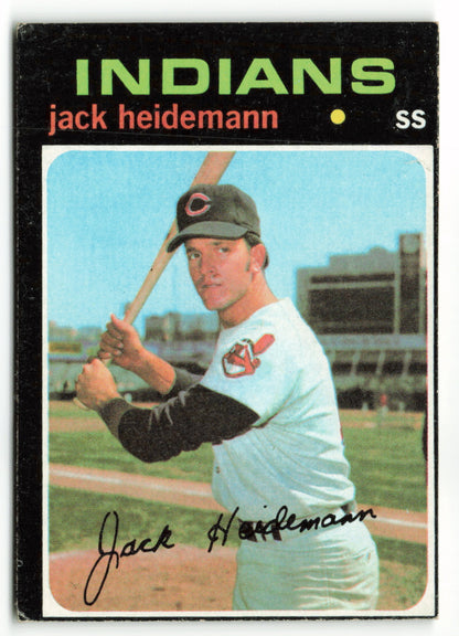 1971 Topps #087 Jack Heidemann