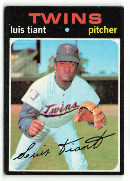 1971 Topps #095 Luis Tiant