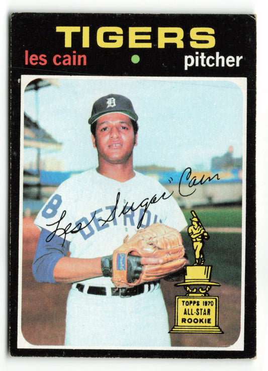 1971 Topps #101 Les Cain