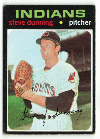 1971 Topps #294 Steve Dunning